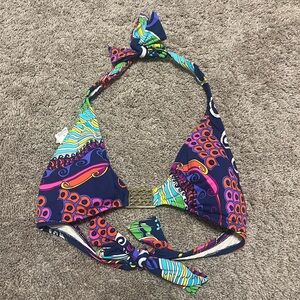 Trina Turk Multicolor Bikini Top